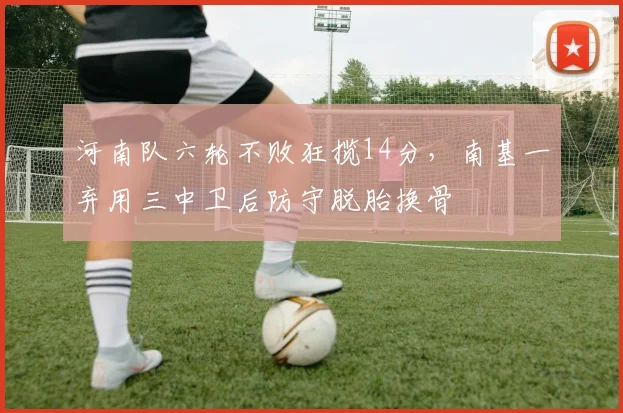 河南队六轮不败狂揽14分，南基一弃用三中卫后防守脱胎换骨